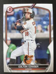 Topps Bowman 2023 MEGA BOX #BP-144 COLTON COWSER コルトン・カウザー Baltimore ORIOLES ボルチモア・オリオールズ