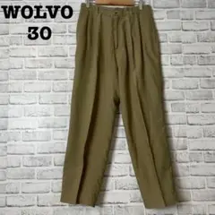 Takezoh様専用訳あり WOLVO ウォルボ 麻100%パンツ 30 ズボン