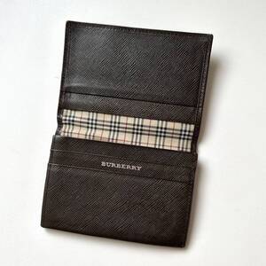 バーバリー　BURBERRY 名刺入れ　ノバチェック