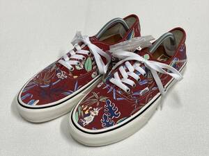 VANS AUTHENTIC 赤 キャンバス アロハ サーフ ULTRA CUSH US13 (31cm) オーセンティック バンズ アメリカ企画限定!!