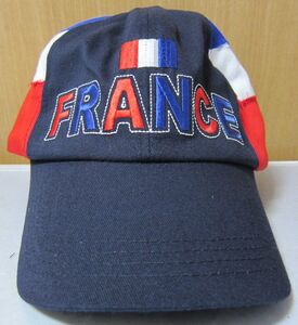 [キャップ a]　トニー デザイン　フランス　2006W杯　紺トリコ　 　　　　　TONY 　FRANCE　06　VIVE LA FRANCE　　ネイビー　　pg1808