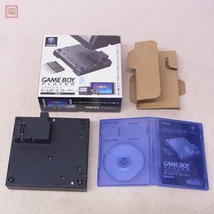 動作保証品 GC ゲームボーイプレーヤー GAME BOY PLAYER DOL-0017 ブラック ニンテンドー 任天堂 Nintendo 箱説付【10