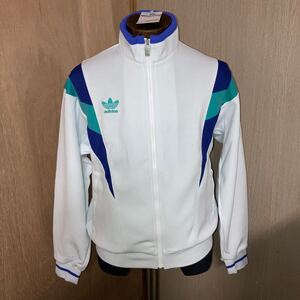 未使用タグ付き adidas デサント Mサイズ トラックジャケット ATS-720 アディダス ジャージ 80’s 90’s 当時物 ビンテージ