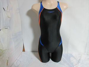 3774 ≪150≫ speedo ピッチリ可愛い Xバック スーツ型 競泳水着2-15