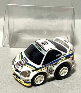 チョロQ モディファイ品 ホンダ インテグラ タイプR Mline DC5★ADVAN No.5 黒澤 翼 2002 ベルノ エキサイティングカップ インターシリーズ