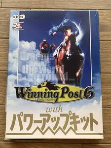 Winning Post 6 with パワーアップキット ウイニングポスト6　Windows用PCゲームソフト　コーエー/2AA