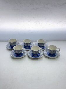 Noritake◆カップ&ソーサー/6点セット/WHT