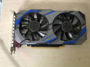 F26★中古品 通電確認済みGTX1050 Ti 1 Click OC PCI-E 4GB 128Bit DDR5 グラフィックボード★