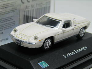 Lotus 1/72 ロータス ヨーロッパ シリーズ1 S1 スペシャル Europa Special WHｘGoldストライプ GB ライトウエイト hongwell製 England