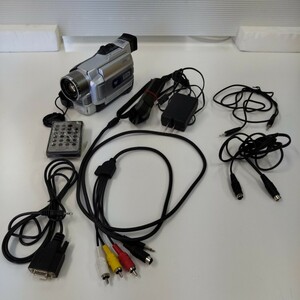 b126 Victor ビクター デジタルビデオカメラ GR-DVA20K miniDV バッテリーなし ACアダプター欠品 ジャンク品