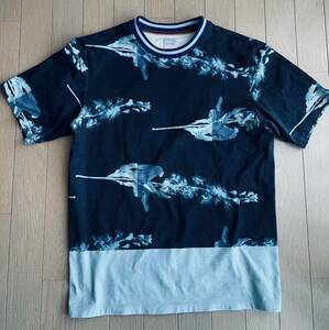 Paul Smith ポール・スミス Stemモチーフ Tシャツ サイズM 2022SS MK.123504 定価24,200円 日本製 正規品