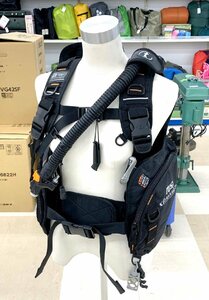 TUSA ツサ PASSAGE パッセージ BCジャケット Sサイズ BCJ-1650S ブラック スキューバダイビング 中古品 現状