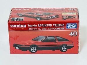 ■トミカプレミアム 40　トヨタ　スプリンタートレノ（AE86）発売記念仕様　（Ｔ30）