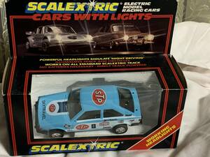 SCALEX TRIC　スロットカー　SKYTRAVEL　XR3I　未使用　ライト点灯モデル