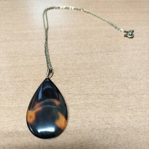 本物 べっ甲/鼈甲 ペンダント ネックレス アクセサリー /Accessory JAPAN Pendant tortoiseshell ◇kc1