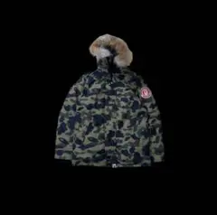 A BATHING APE 17AW/1st CAMO DOWN JACKET