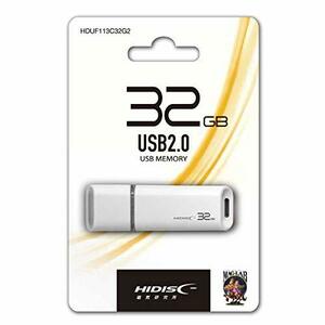 【中古】HIDISC USB2.0対応 フラッシュメモリ 32GB HDUF113C32G2
