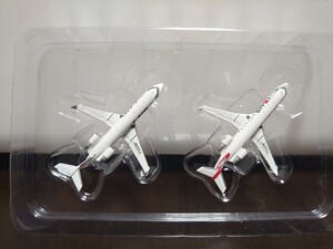 デアゴスティーニ JAL旅客機コレクション Vol.46 ボンバルディア CRJ200 ”リージョナルジェット機” 2機セット