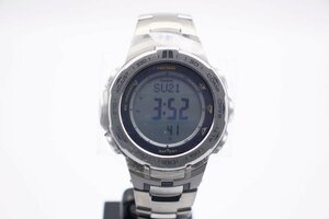 未使用 CASIO カシオ PRO TREK プロトレック PRW-3100 Series トリプルセンサー Ver.3 タフソーラー PRW-3100T-7JF