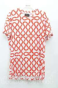 Vivienne Westwood / スクイグルTシャツ L 赤 H-24-10-13-054-ts-OD-ZH