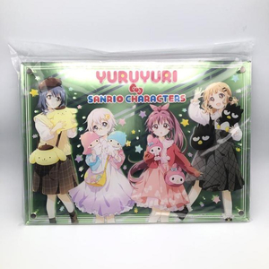 【中古】ゆるゆり×サンリオkタラクターズ プレミアム3層パネル 生徒会ver