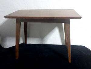 昭和レトロ アンティーク　木製　テーブル　　古家具 ビンテージ　置き台　