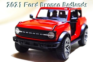 新品マイスト1/18【Maisto】■2021 Ford Bronco Badlands/最新SUV■ミニカー/ランボルギーニ/BMW/ポルシェ/フェラーリ/アウディ/メルセデス