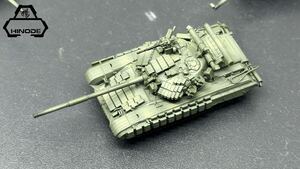 HINODE 1/144 完成品　塗装済　ロシア軍　主力戦車 T-64bv ロシアウクライナ戦争　ワールドタンクミュージアム　240626