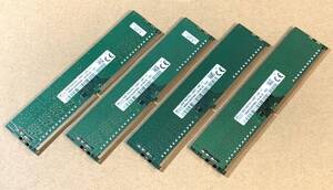 ★Skhynix DDR4-2400T 8GB×4枚 32GBメモリセット PC4-19200 HMA81GU6AFR8N-UH 良品美品★送185ok★