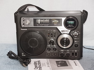 Panasonic 【RF-2600LBS /DR26】 FM76～95MHZに変更 欧州仕様 分解整備 調整済み品、仕様頻度は少ないです 管理番号 20031320