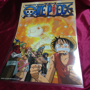 ★【ONE PIECE】DVD付属ポスタージャンク エニエスロビー メリー号 ※ラミネート加工済み ワンピース