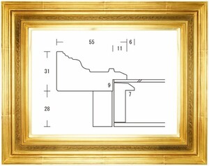 珠回廊 金 サイズP6号