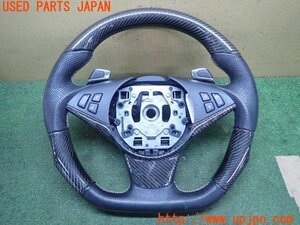 3UPJ=20320617]BMW 650i クーペ(EH48 E63)後期 ENERGY MOTOR SPORT エナジーモータースポーツ カーボン ステアリング 中古