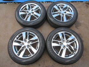 AUTECH16インチアルミホイルタイヤ4本 16×6J OFF45 PCD114.3 5穴 ROADSTONE N blue ECO 195/60R16