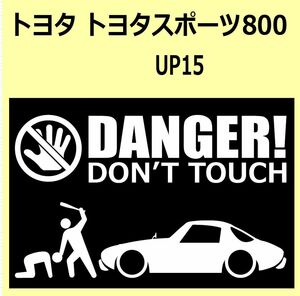 A)TOYOTA_SPORTS800_トヨタスポーツ800_UP15 DANGER DON