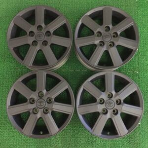 【229】トヨタ ノア純正アルミホイール 16x6J+50 114.3-5H 再塗装マットブラック中古品4本