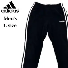 adidas　アディダス　ジャージ　パンツ　メンズ　L　ブラック