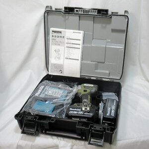 ☆makita　マキタ　充電式インパクトドライバ　【未使用・新品】②　TD173DRGXO　オリーブ　18V 6.0Ah