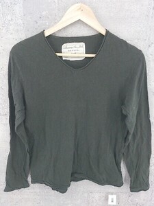 ◇ BEAMS ビームス 長袖 Tシャツ カットソー S グリーン #