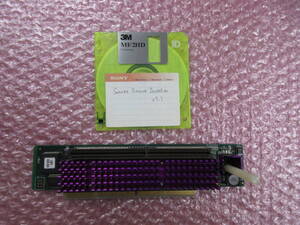 ★動作未確認 ジャンク★Sonnet Crescendo G3 250/512 Z-C61G3-250-5-K NuBus? / Apple PowerMacintosh 7100から取り外し 6100 8100