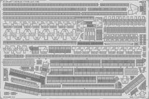 エデュアルド(53299) 1/350 USS Nimitz CVN-68 part5用エッチングパーツ(トランぺッター用)