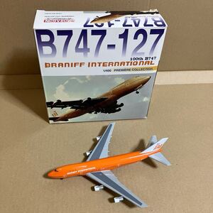 ■DRAGON WINGS 1/400 ブラニフ航空 B747-100【中古品】■BRANIFF INTERNATIONAL