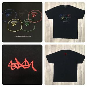 ★激レア★ stash 2004年 アテネ オリンピック bape head Tシャツ XLサイズ a bathing ape エイプ ベイプ Olympic スタッシュ nigo vintage