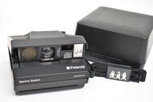 (978S 1126M15) 1円～ Polaroid Spectra System ポラロイドカメラ インスタントカメラ ケース付 【ジャンク品】