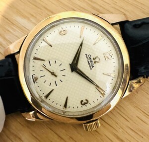 【ジャンク品】OMEGA オメガ 2576-13 Cal.342 ハーフローター 自動巻き スモセコ 腕時計 フェイスのみ アンティーク 