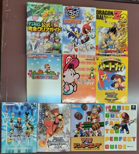  ゲーム 本 10冊まとめ マリオ/ポケモン/キングダムハーツ/ドラゴンボール/バンジョーとカズーイ 攻略本　ストーリーブック