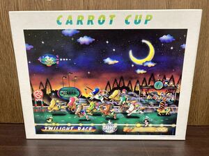 内袋未開封 芳岡ひでき HIDEKI YOSHIOKA CARROT CUP キャロットカップ 光る ジグソー パズル JIGSAW PUZZLE 日本製 500ピース アップルワン