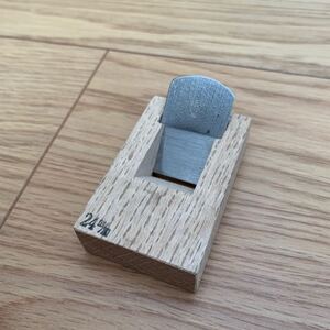 【小森 24mm 豆鉋 】小鉋 豆鉋 chisel plane DIY 鑿 鉋 カンナ ノミ キワ鉋 反台 特殊 國秀 梅弘 東京 悦英 組鑿 大工道具 田斎 市弘