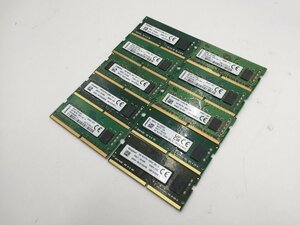 ♪▲【Kingston】ノートPC用 メモリ 8GB DDR4 部品取り 10点セット まとめ売り 1030 13