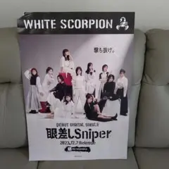 【レア】WHITE SCORPION 眼差しSniper ポスター